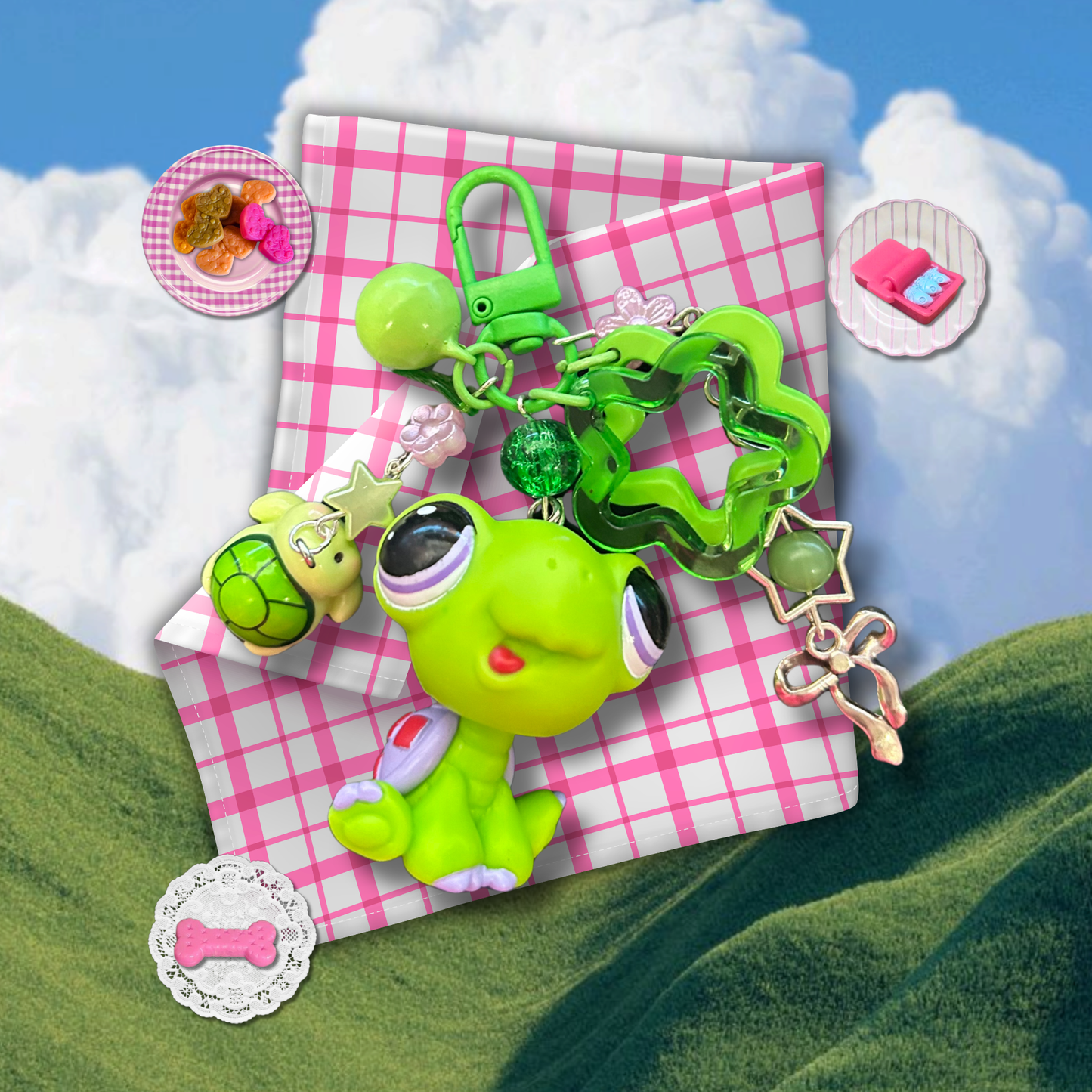 Turtle Keychain