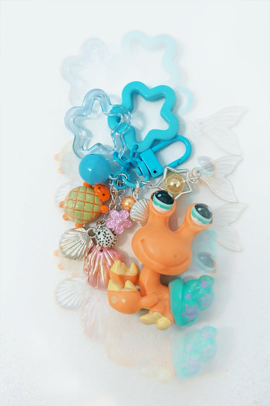 Shell Snail Keychain